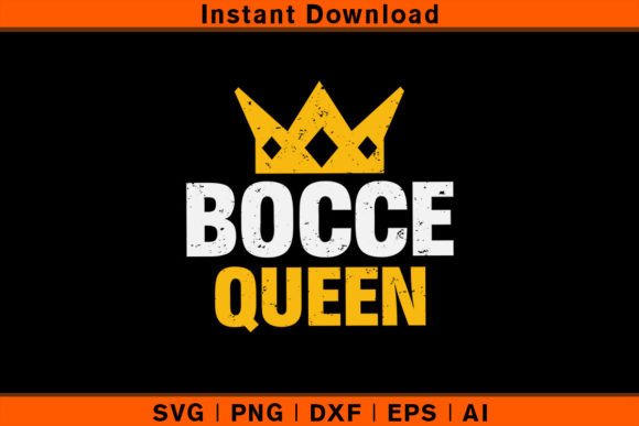 Bocce Ball Queen Funny