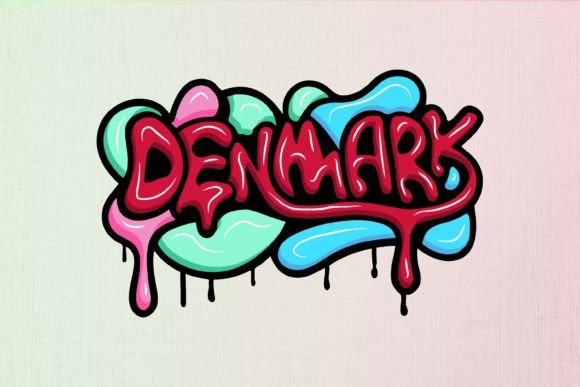 Denmark: A Bold Embroidery Design