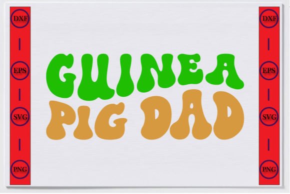 Guinea Pig Unique Retro T-shirt Design