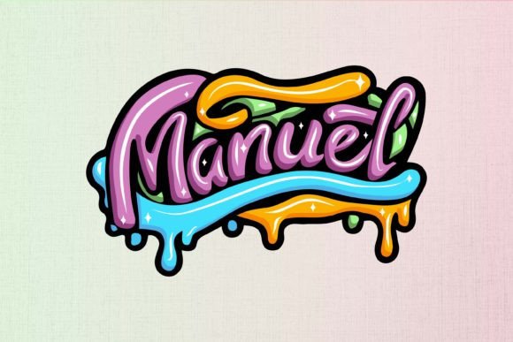 Manuel: Graffiti Lettering for Embroidery
